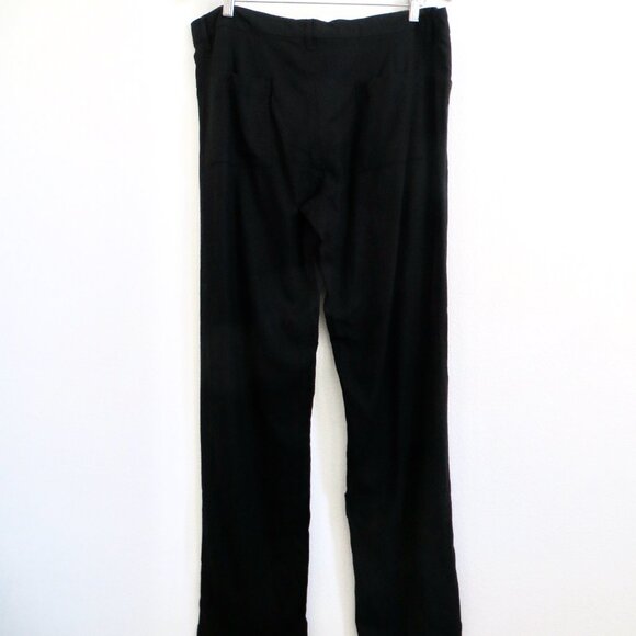 NEW! Kenny Flowers The Mykonos Linen Vacation Pants Black SZ XL, XXL - Picture 8 of 10